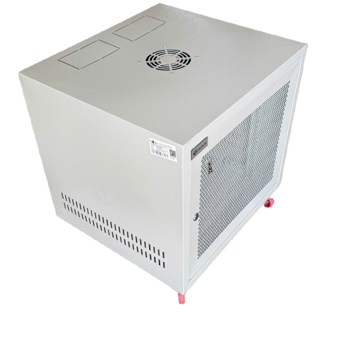 Tủ mạng, tủ rack 10U sâu 600 màu GHI TRẮNG hiệu AnRack, mã AR-1060XF-IN